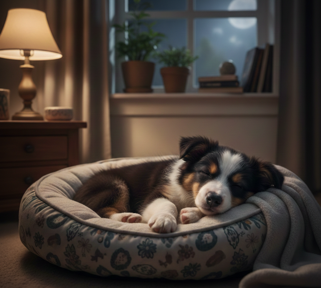 por qué mi cachorro de border collie llora por la noche